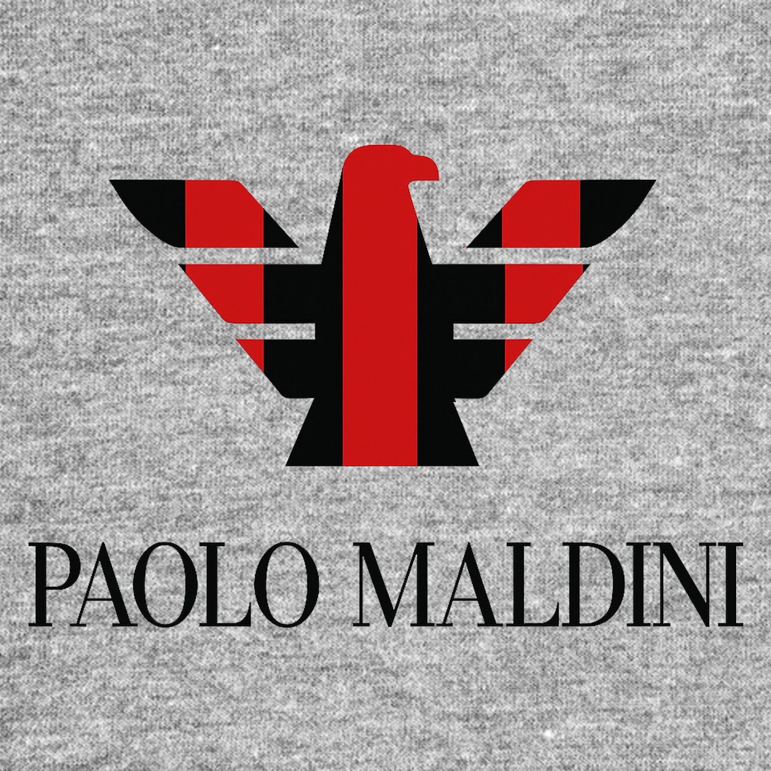 Paolo Maldini Milan Logo Players Couture Mens T-Shirt