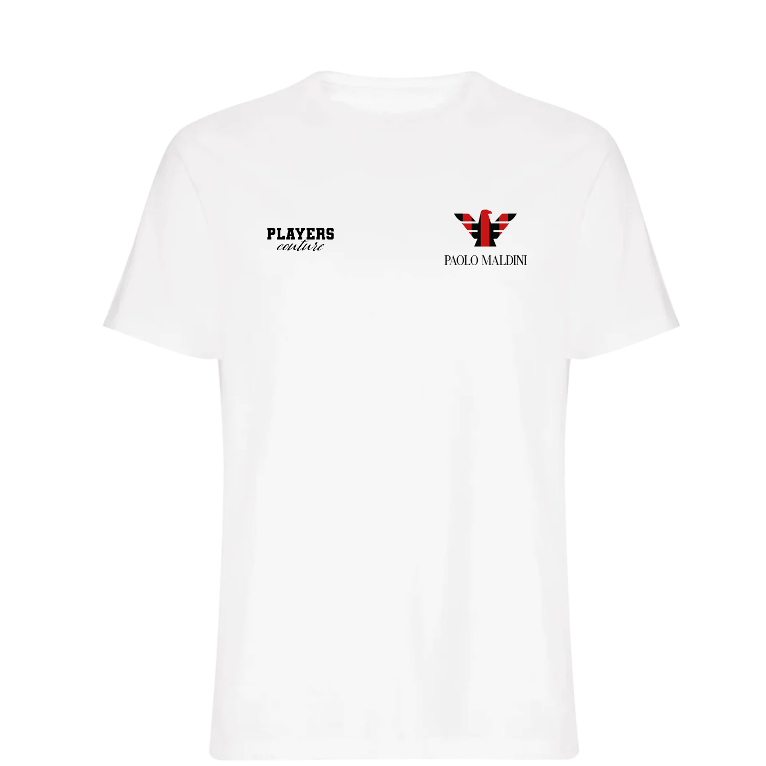 Paolo Maldini Milan Logo Players Couture Mens T-Shirt