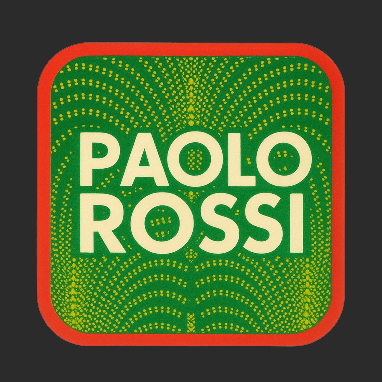 Paolo Rossi Logo Players Couture Men's T-Shirt