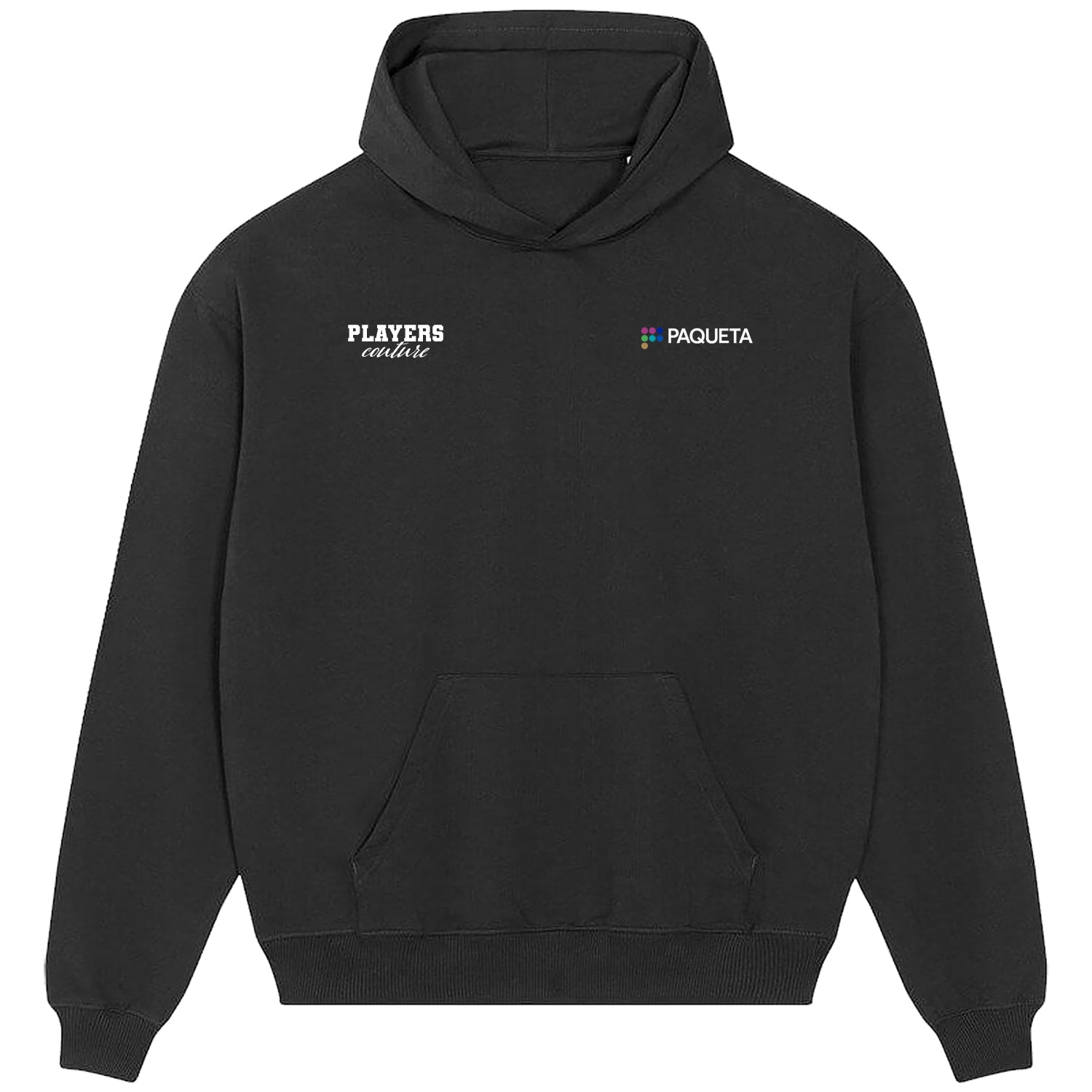 Lucas Paqueta Logo Players Couture Men's Casual Hoodie Black