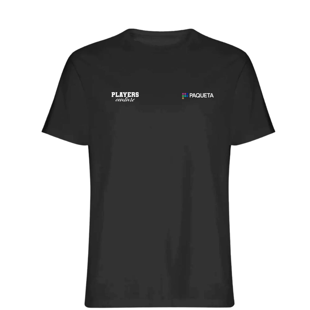 Lucas Paqueta Logo Players Couture Mens T-Shirt Black