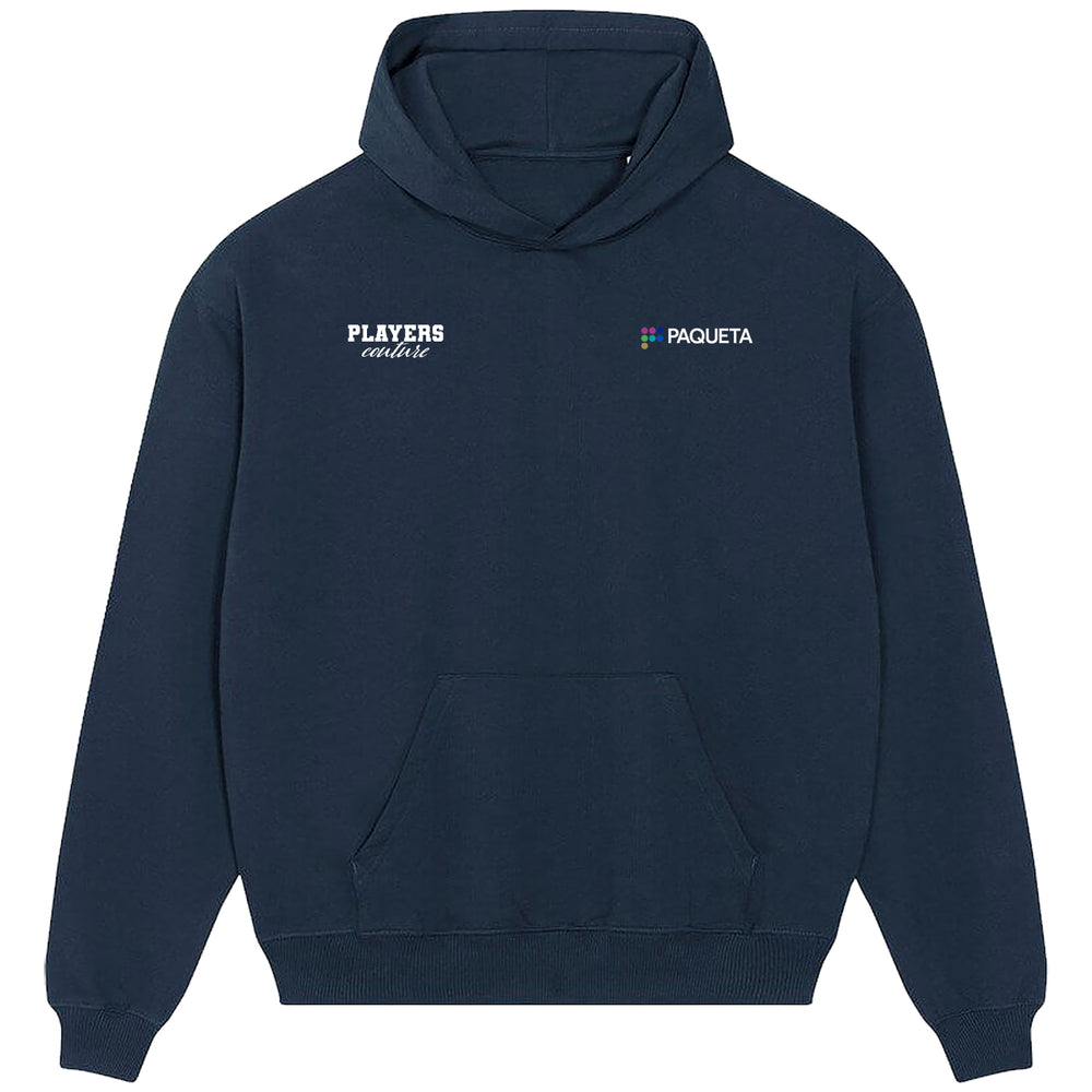 Lucas Paqueta Logo Players Couture Men's Casual Hoodie Navy