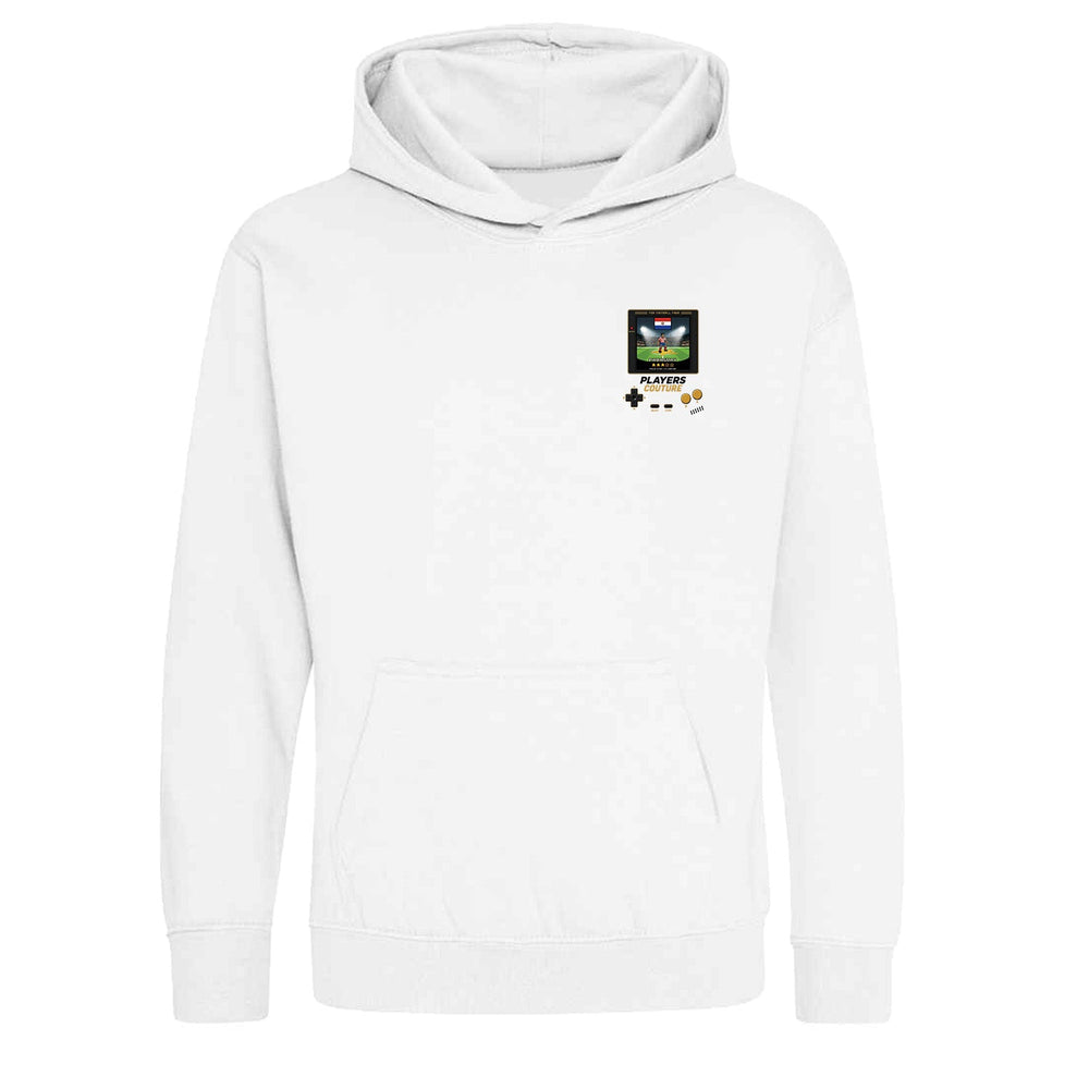 Paraguay Football World Cup 8-Bit Kids Hoodie