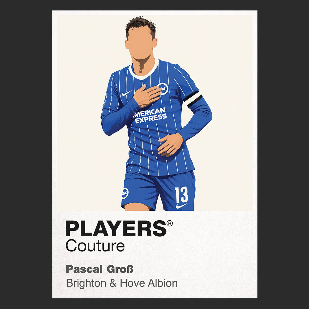 Pascal Groß Brighton Icon Frame artwork in black
