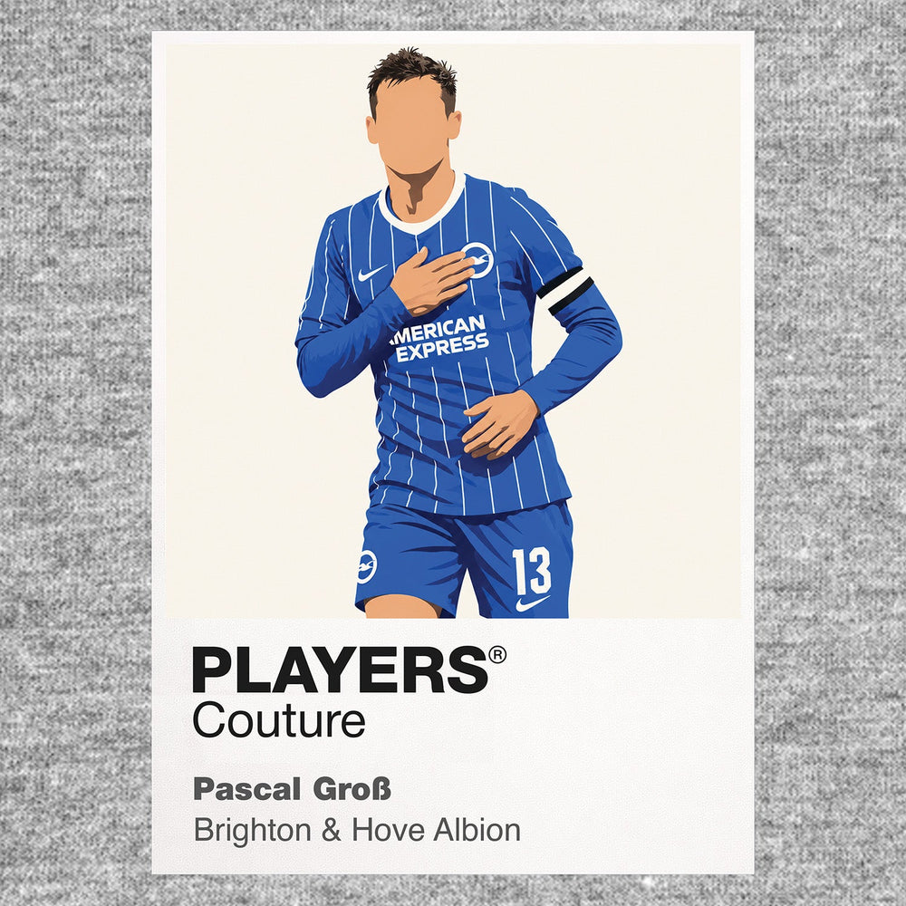 Pascal Groß Brighton Icon Frame artwork in grey