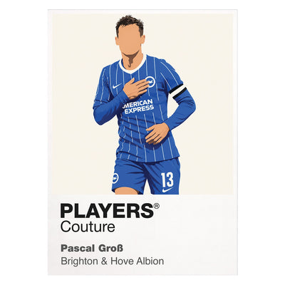 Pascal Groß Brighton Icon Frame artwork on white