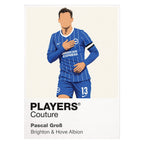 Pascal Groß Brighton Icon Frame artwork on white