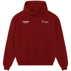 Patrick Dorgu hoodie – red men's hoodie featuring the Patrick Dorgu Players Couture logo