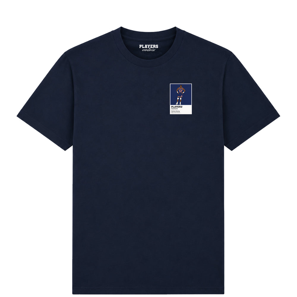 Patrick Ewing Knicks Basketball Icon Frame Men's T-Shirt