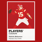 Patrick Mahomes Chiefs American Football Icon Frame Men's T-Shirt