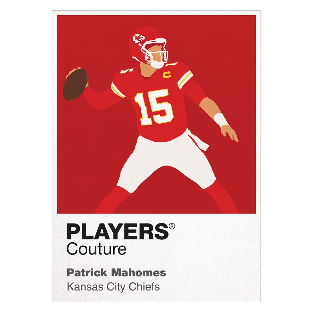 Patrick Mahomes Chiefs American Football Icon Frame Men's T-Shirt