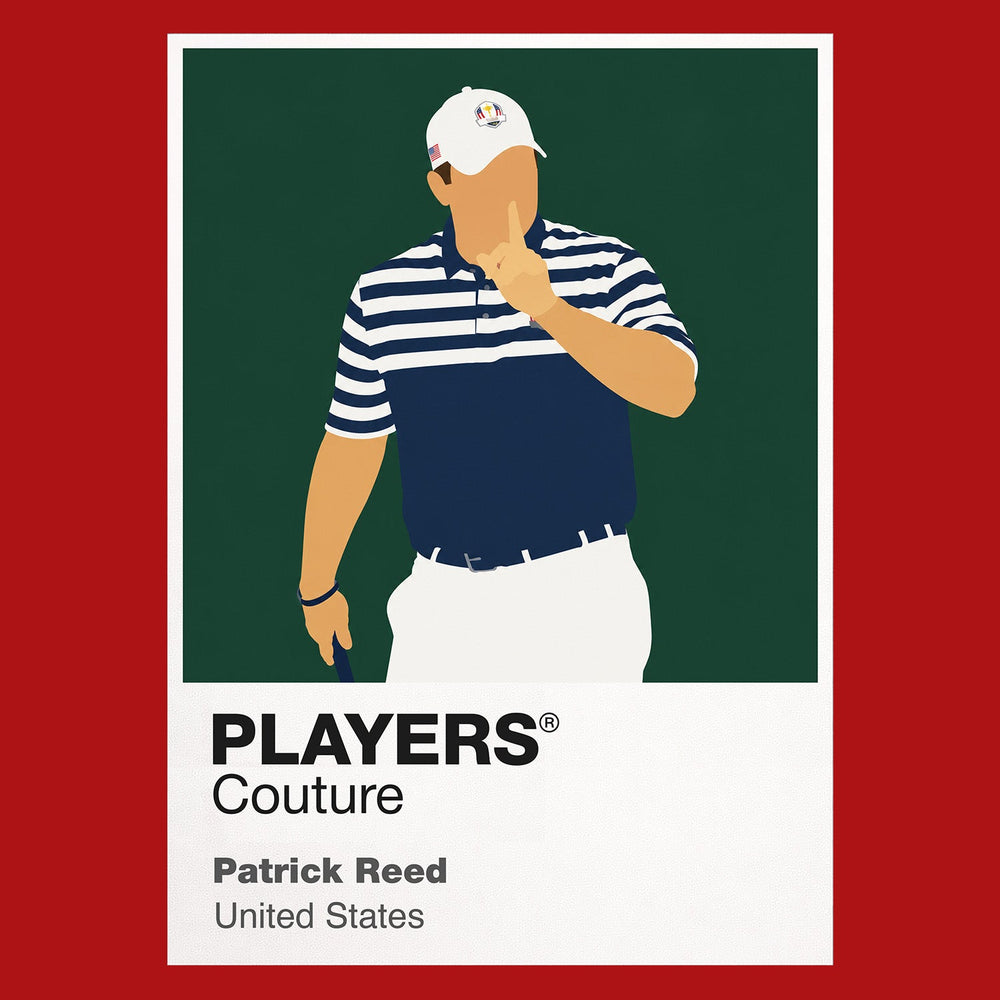 Patrick Reed Golf Icon Frame Men's Polo Shirt