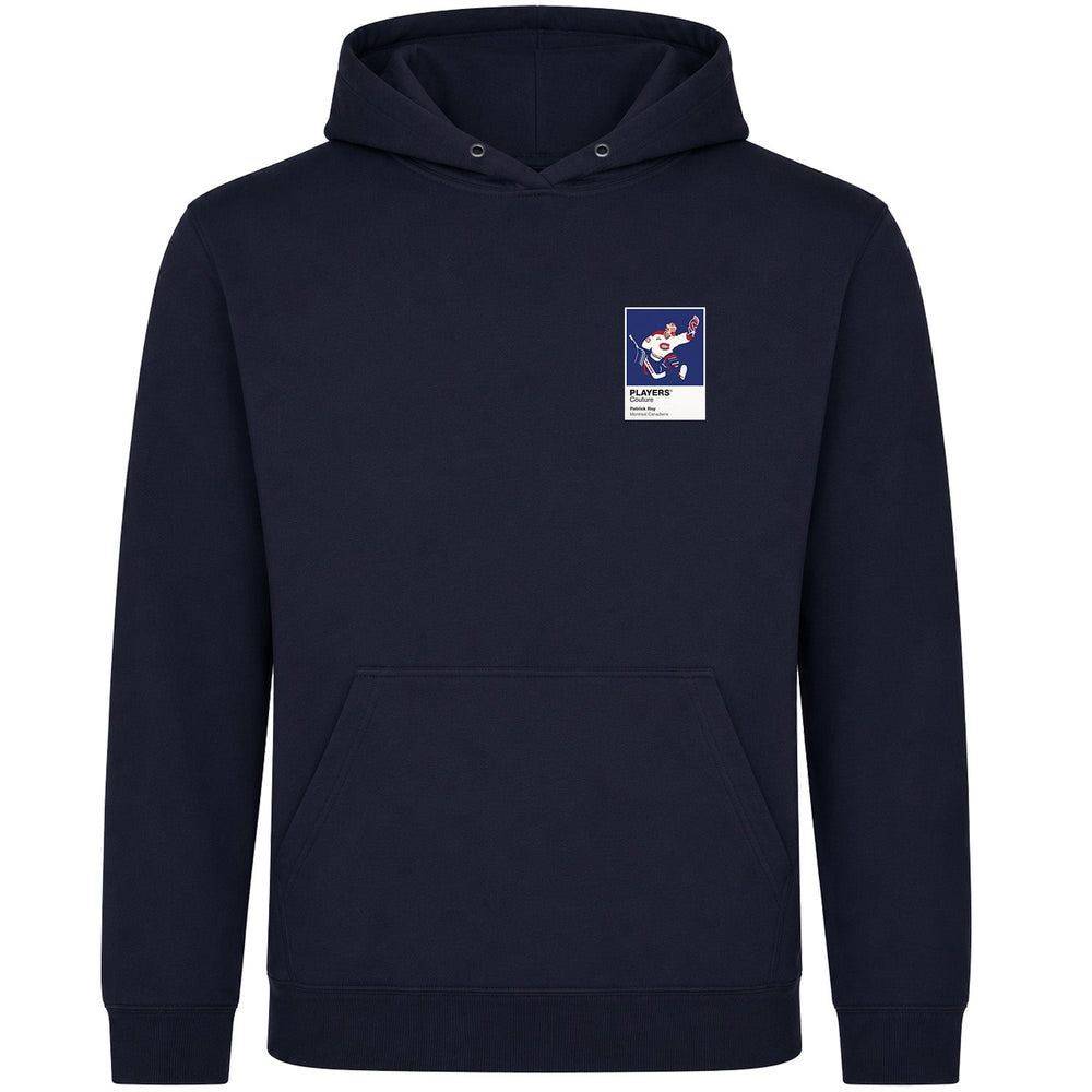 Patrick Roy Canadiens Ice Hockey Icon Frame Men's Hoodie – image 2