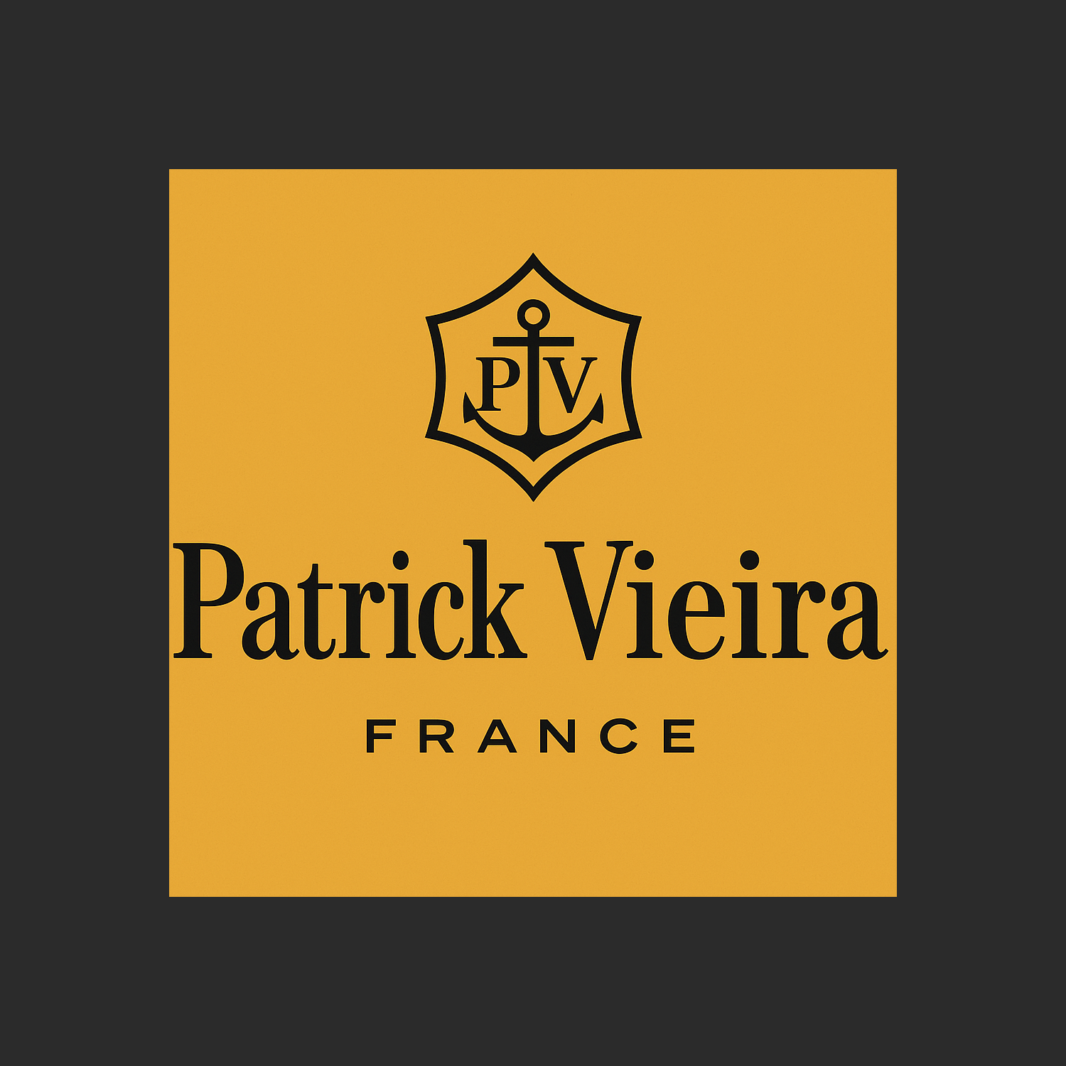 Patrick Vieira Logo Players Couture Mens T-Shirt