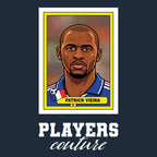 Patrick Vieira World Cup Sticker Kids Hoodie – patrick vieira navy Players Couture design
