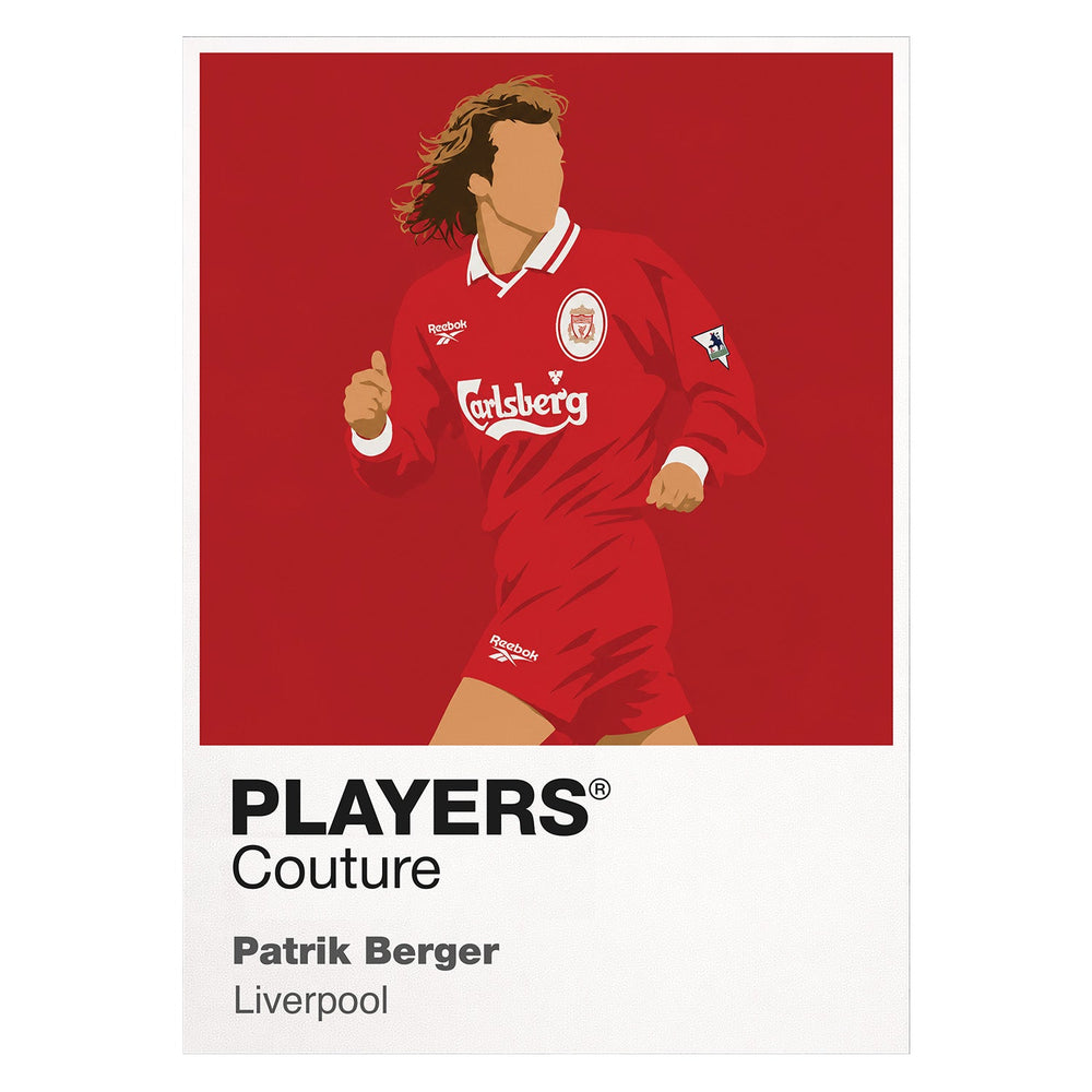 Patrik Berger Liverpool Men's T-Shirt - White