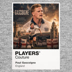 Paul Gascoigne England Atlas Frame artwork by Players Couture