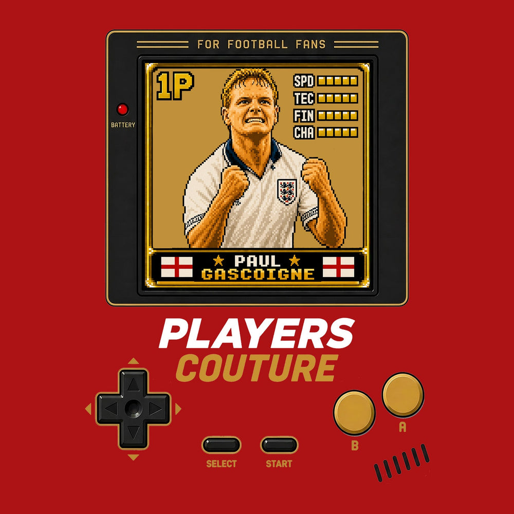Paul Gascoigne Legend Icon 8-Bit Men's Hoodie - image 8