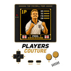 Paul Gascoigne 1P 8-Bit hoodie retro gaming design by Players Couture