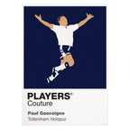Paul Gascoigne Tottenham Hotspur Icon Frame — White