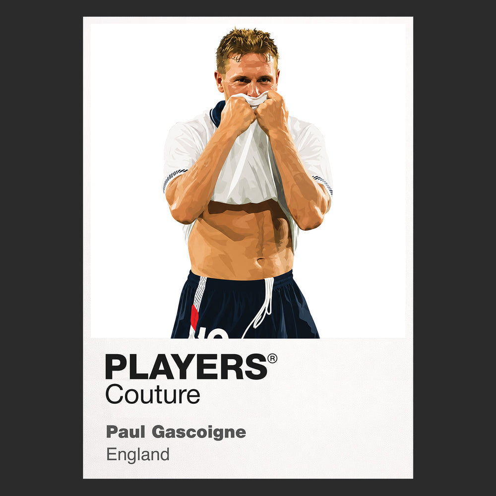 Paul Gascoigne Players Couture Frame Black