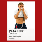 Paul Gascoigne Players Couture Frame Red