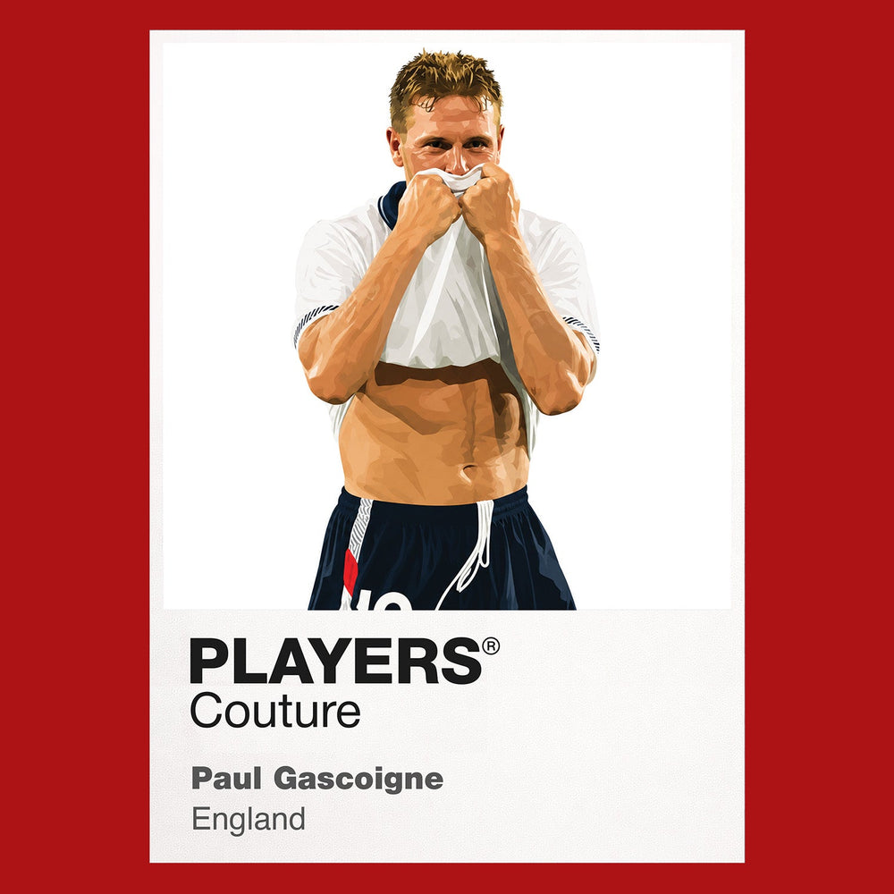 Paul Gascoigne Players Couture Frame Red