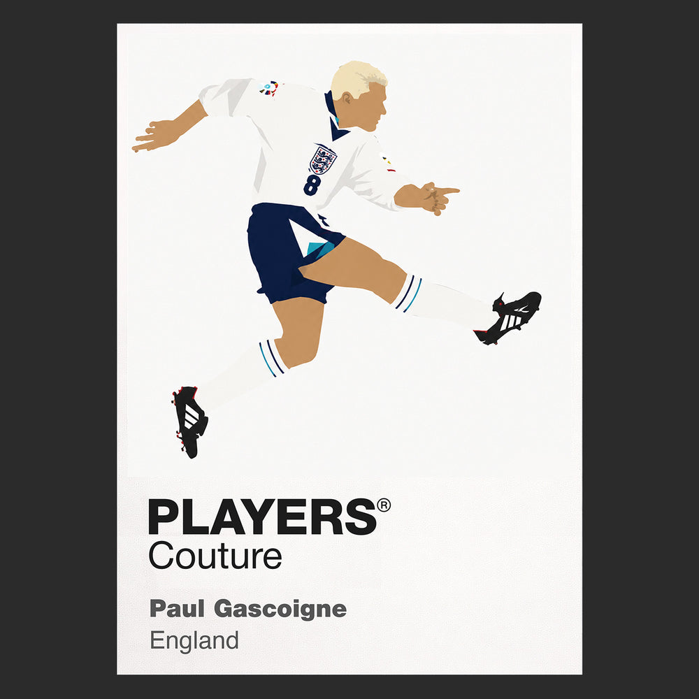 Paul Gascoigne Players Couture Frame Black