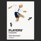 Paul Gascoigne Players Couture Frame Black