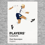 Paul Gascoigne Players Couture Frame Gray