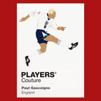 Paul Gascoigne Players Couture Frame Red