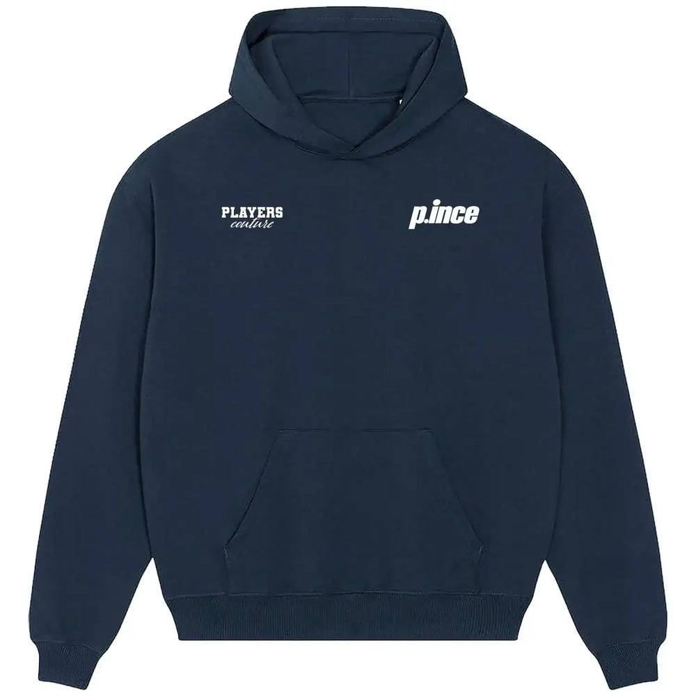 Paul Ince Logo Players Couture Men's Casual Hoodie - Navy / S | England, Fashion Collection, Football, Hoodies, Inter Milan, Liverpool, Macclesfield Town, Manchester United, Men's, MIddlesbrough, Swindon Town, Volume 1, West Ham United, Wolves