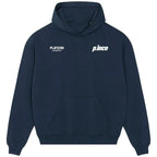 Paul Ince hoodie – navy men's hoodie featuring the Paul Ince Players Couture logo