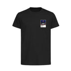 Paul McGrath Aston Villa Icons in Lights Frame Kids T-Shirt in Black