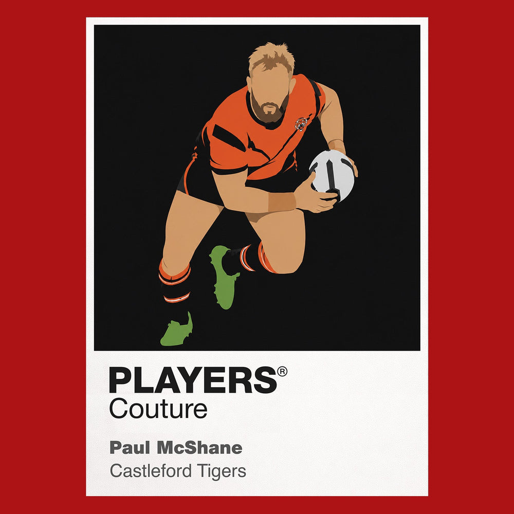 Paul McShane Castleford Tigers rugby league hoodie red