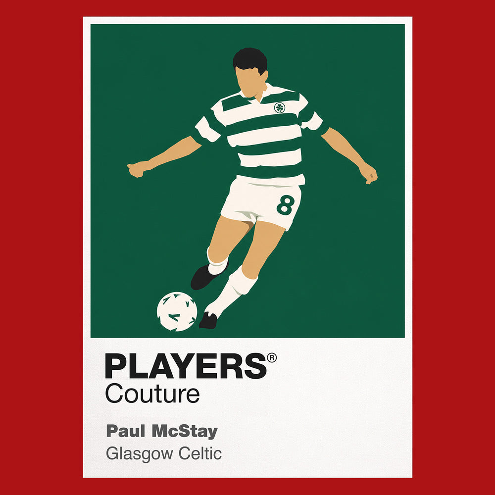 Paul McStay Celtic Icon Frame — Red