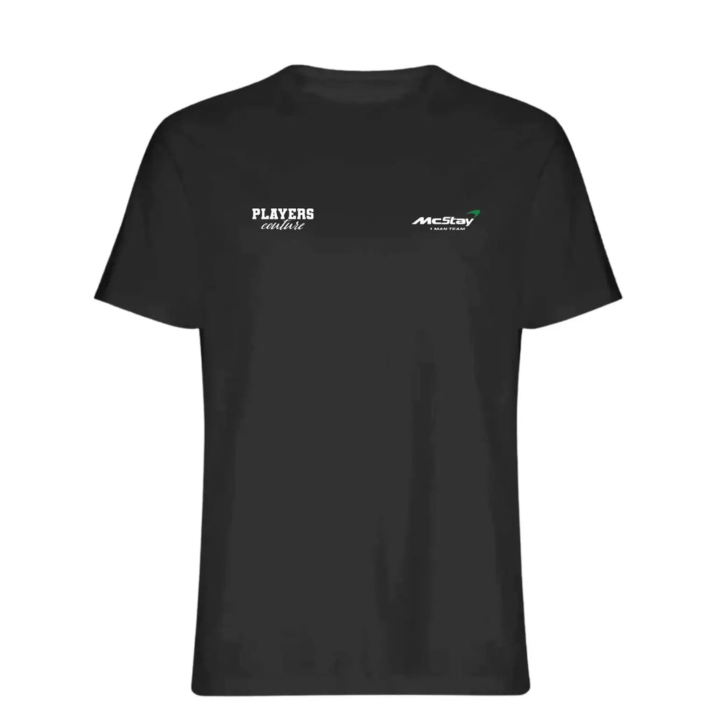 Paul McStay Logo Players Couture Mens T-Shirt - Black / S | Celtic, Fashion Collection, Football, Men's, Scotland, T-Shirts, Volume 1