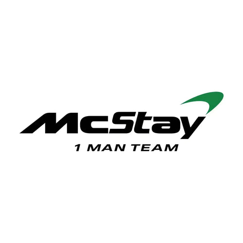 Paul McStay Logo Men's Hoodie – white close-up detail shot of the Paul McStay Players Couture logo design