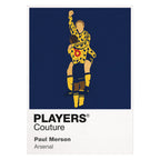 Paul Merson Arsenal Icon Frame — White
