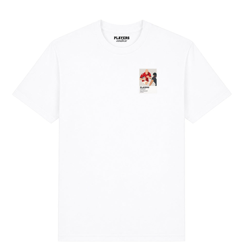 Paul O'Connell Munster Rugby Union Icon Frame Men's T-Shirt – image 2