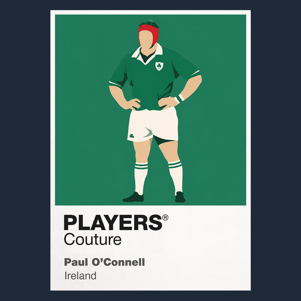 Paul O'Connell Rugby Union Icon Frame Men's T-Shirt – image 8