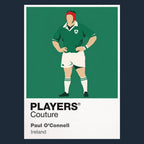 Paul O'Connell Rugby Union Icon Frame Men's T-Shirt – image 8