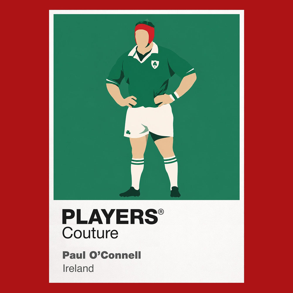Paul O'Connell Rugby Union Icon Frame Men's T-Shirt – image 10