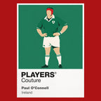 Paul O'Connell Rugby Union Icon Frame Men's Hoodie – image 7