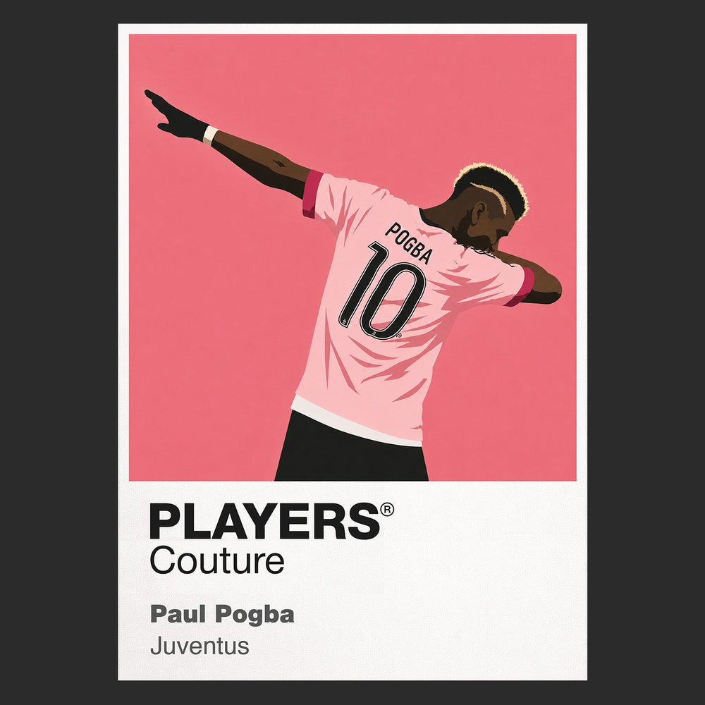 Paul Pogba Juventus Men's T-Shirt - Black