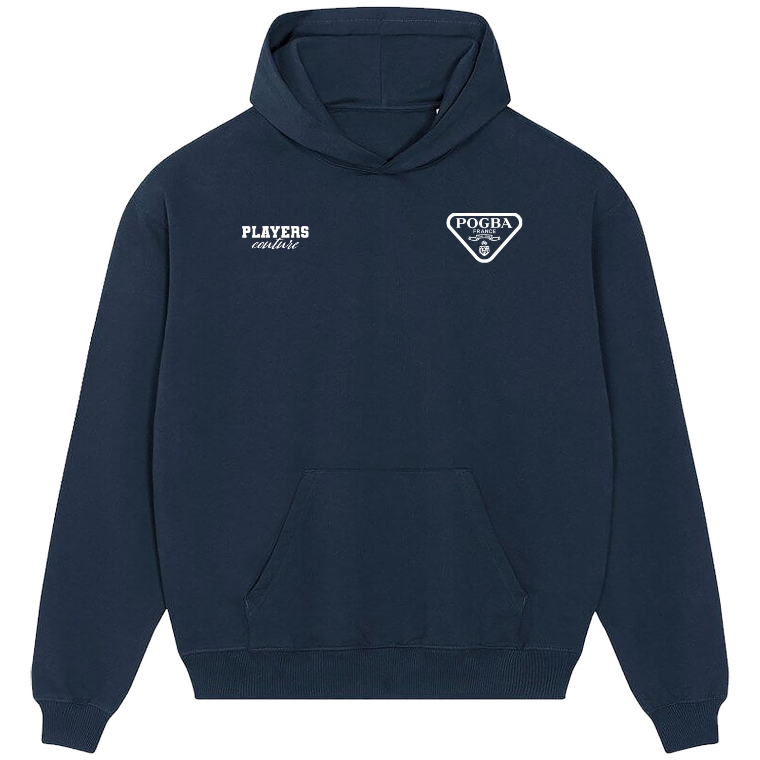 Paul Pogba Logo Players Couture Men's Casual Hoodie Navy
