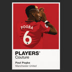 Paul Pogba Manchester United Icon Frame Men's T-Shirt