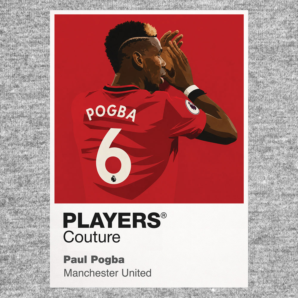 Paul Pogba Manchester United Icon Frame Men's T-Shirt