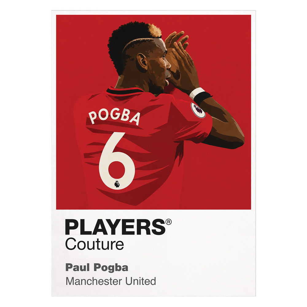 Paul Pogba Manchester United Icon Frame Men's T-Shirt