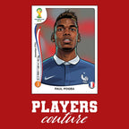 Paul Pogba World Cup Sticker Men's Hoodie – paul pogba red Players Couture design